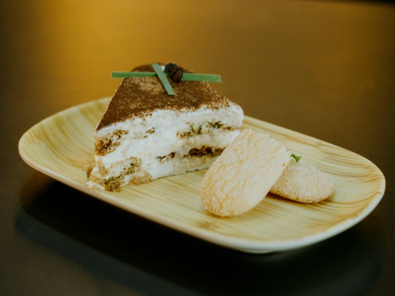 Tiramisu dessert at Pizzana restaurant