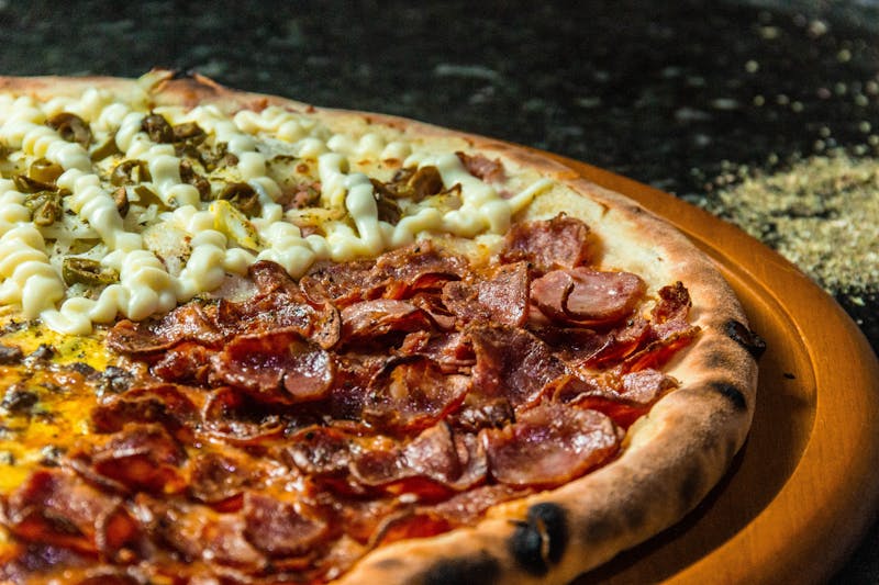 Spicy Diavola pizza with salami at Pizzana
